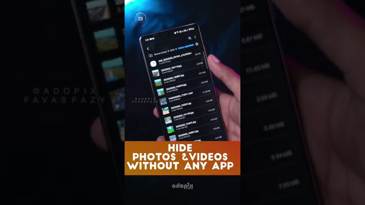 എന്തും ഒളിപ്പിക്കാം 😳 How to Hide Photos and Videos without any App 🔥 #shorts