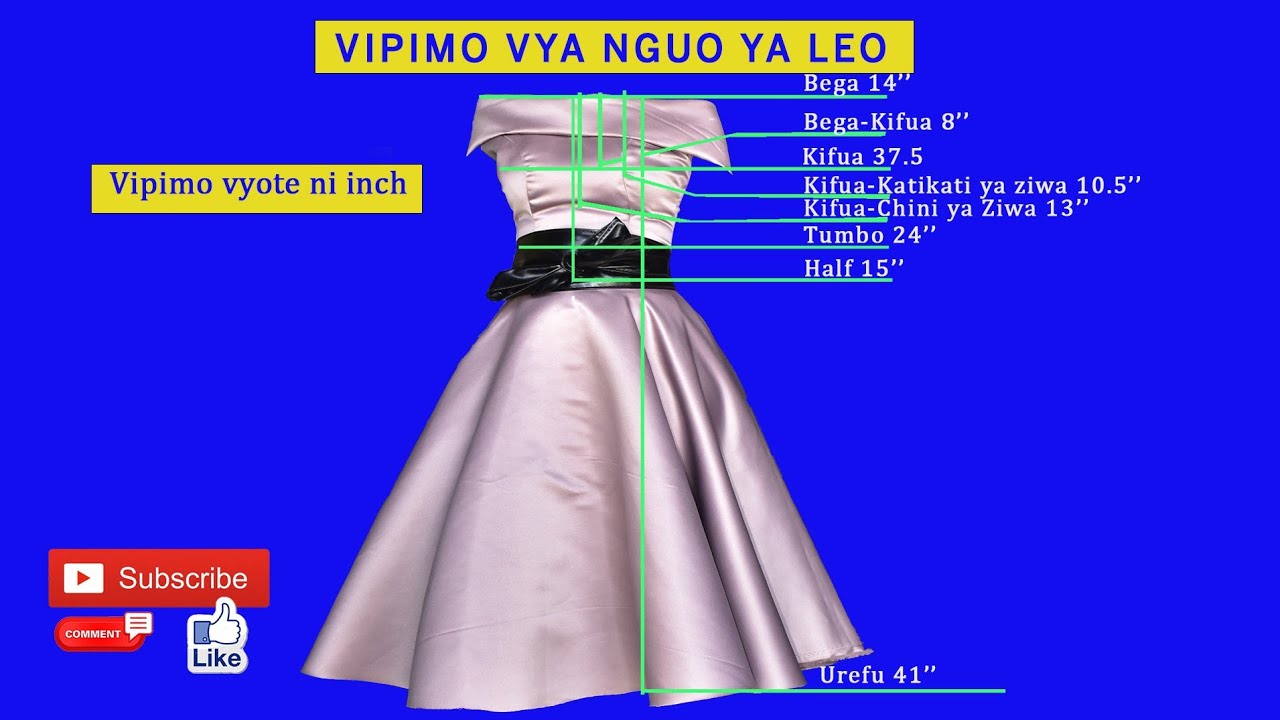 Jinsi ya Kukata na Kushona Princess Darts kwenye Gauni la Off shoulder