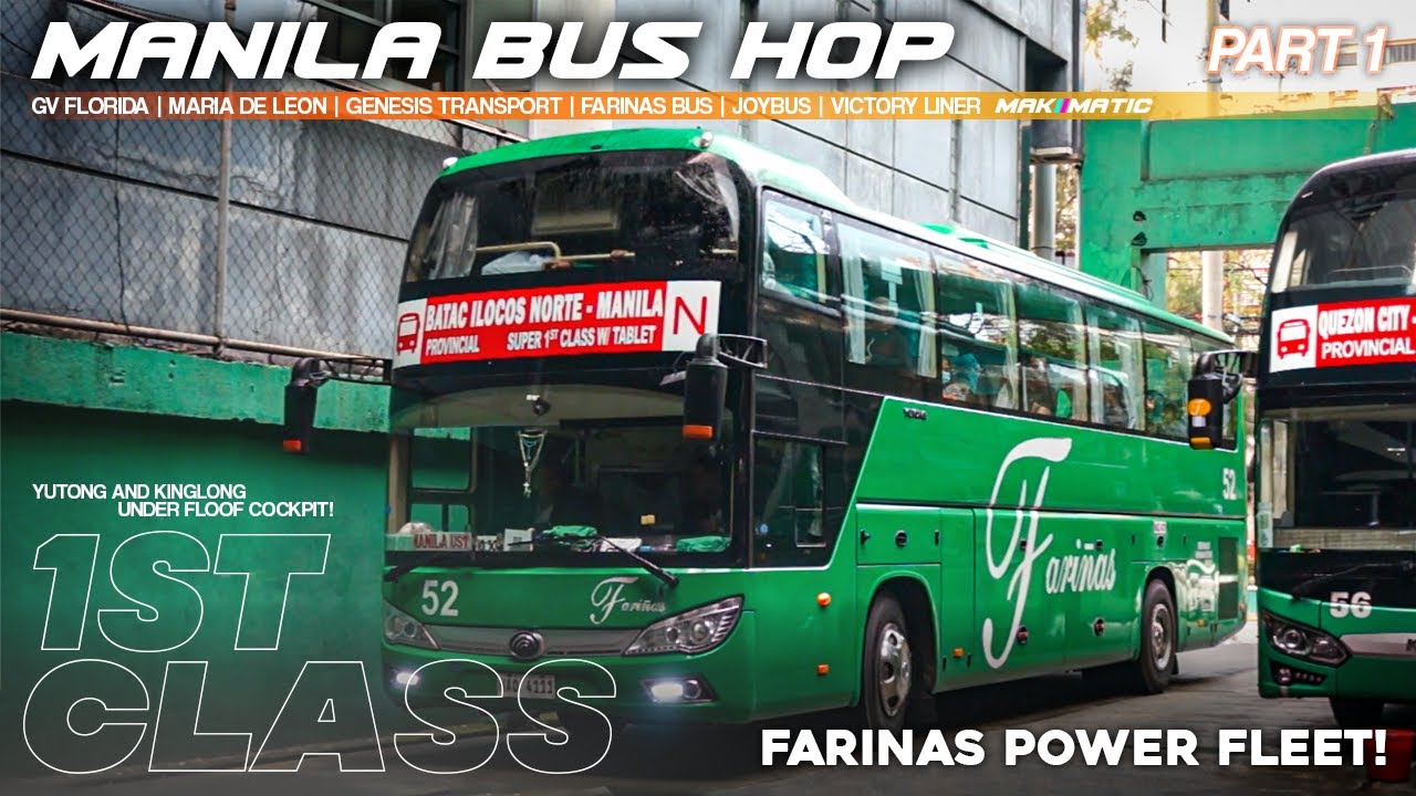 MANILA BUS HOP AND SPOTTING | Part 1