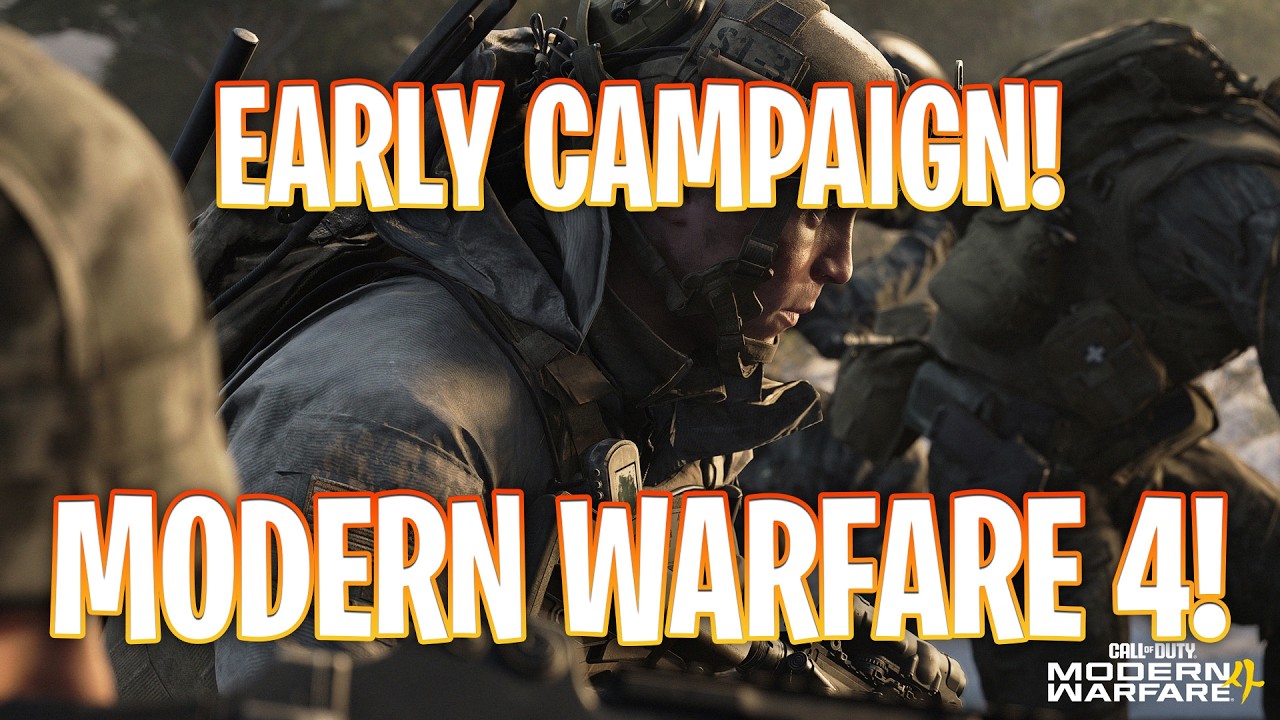 new EARLY ACCESS CAMPAIGN CONFIRMED for MW4!