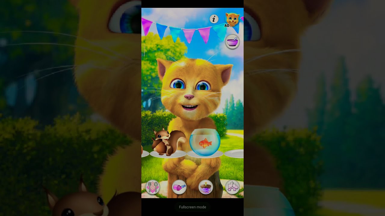 My Talking Ginger 2 Unlimited Food Eating Game Play video