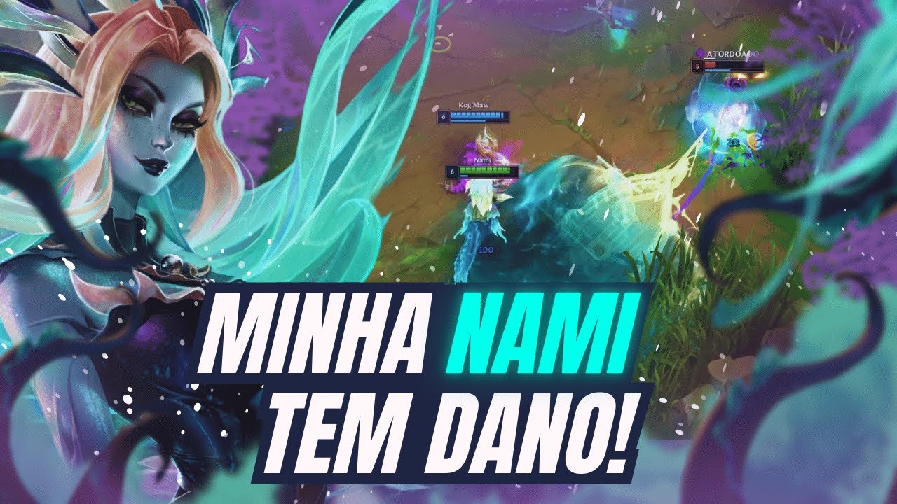 Uma NAMIZINHA com um HYPERCARRY é o melhor DUO!! | League of Legends