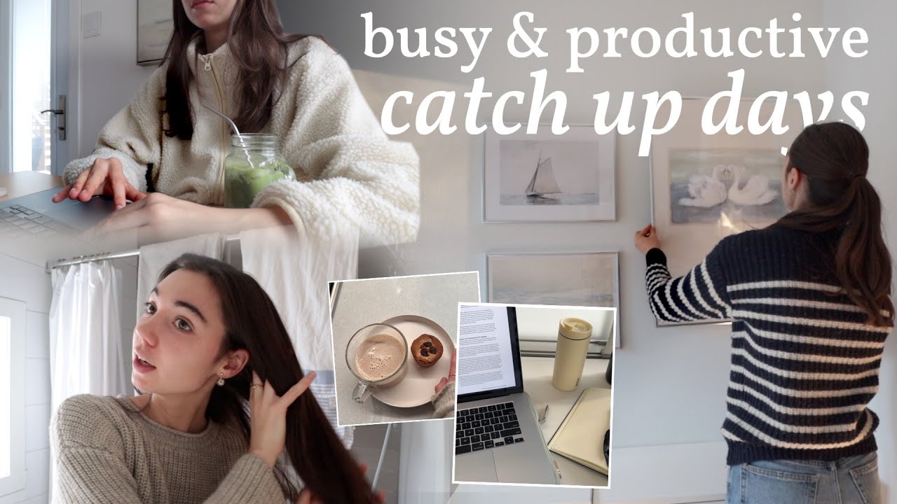 busy & productive college days in my life | room updates, concert night & catching up