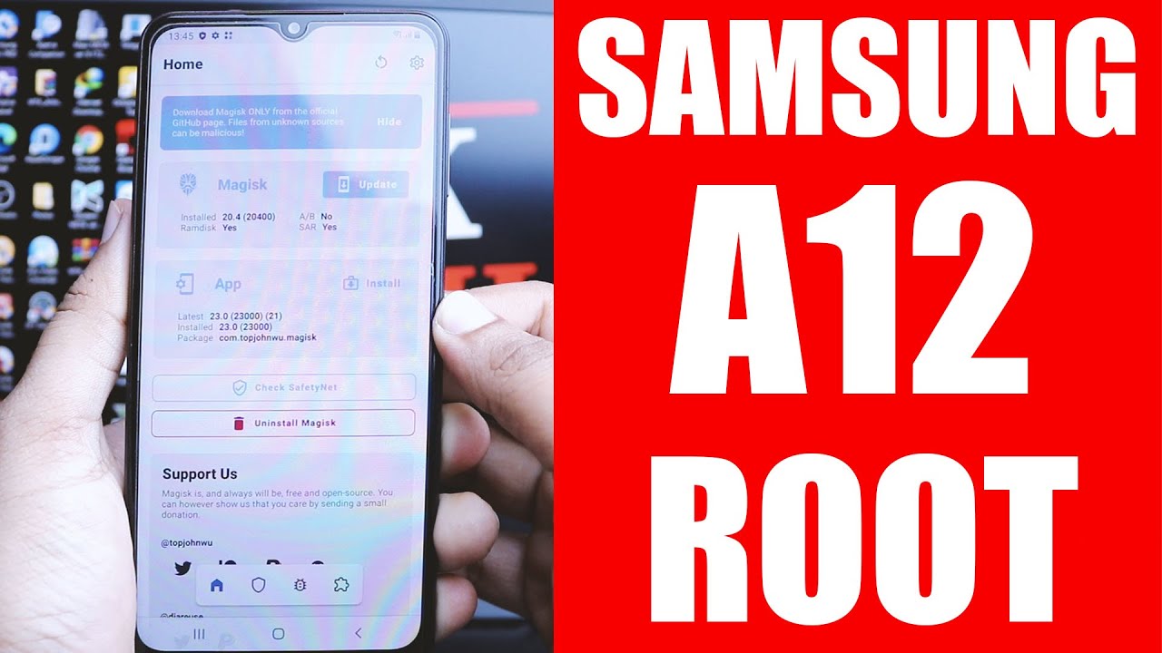 Samsung Galaxy A12 Root | Android 10 And 11