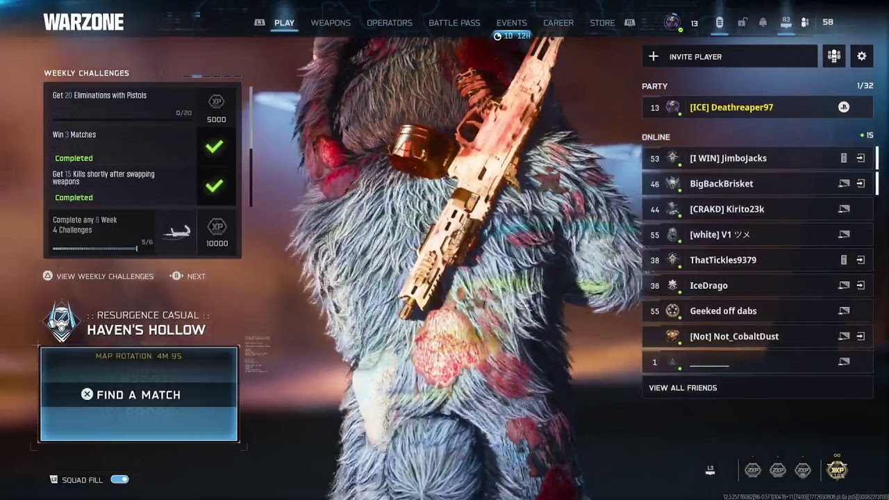 COD antics