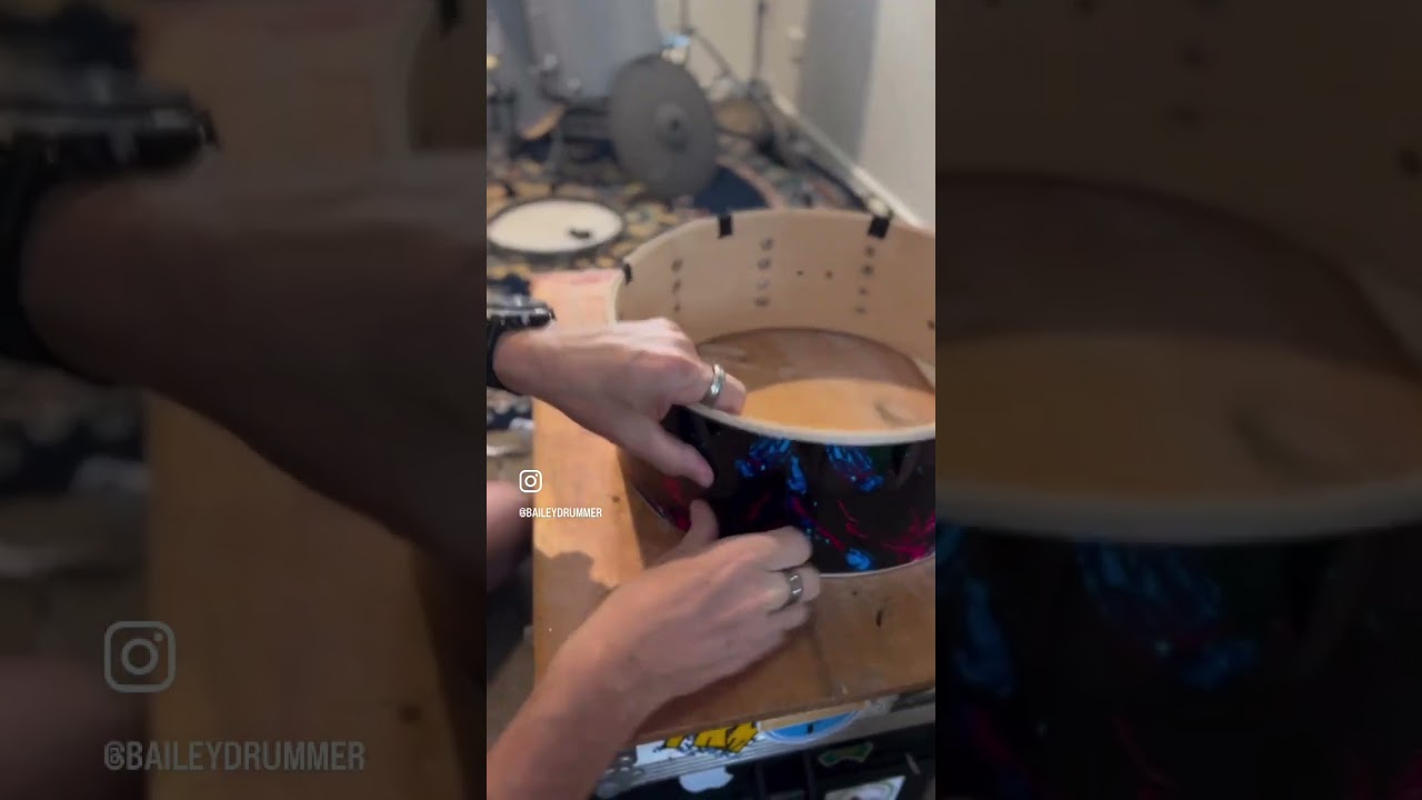 Check out this EPIC Drum Factory Project wrap 🥁🔥👀 #drums #drumwrap