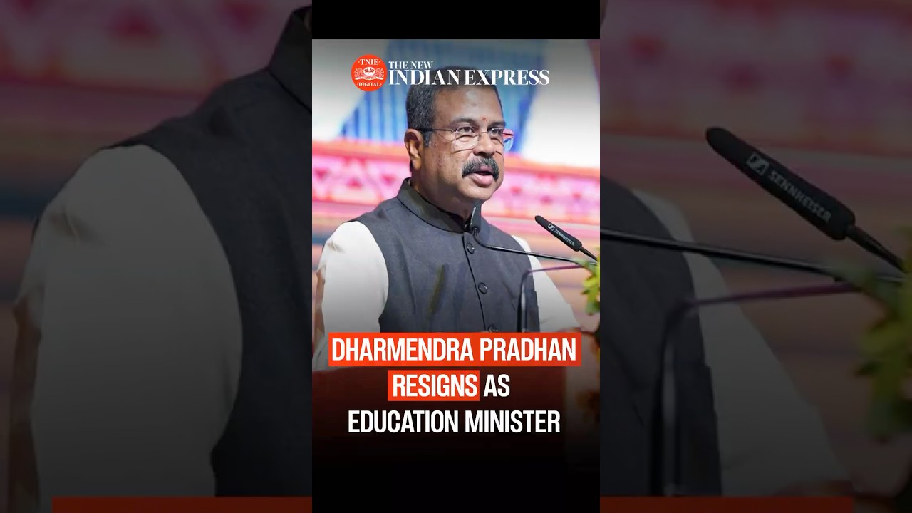 Dharmendra Pradhan Resigns As Education Minister Amid CJP Protests