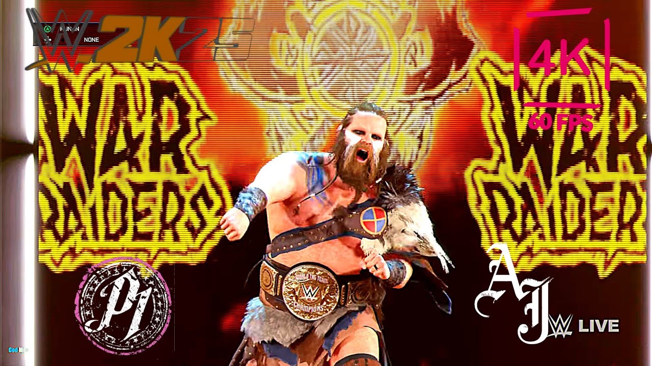 Эй Джей Стайлз против Айвара | WWE 2K25 | Феноменальный | Матч по правилам Extreme Rules |⭐⭐⭐