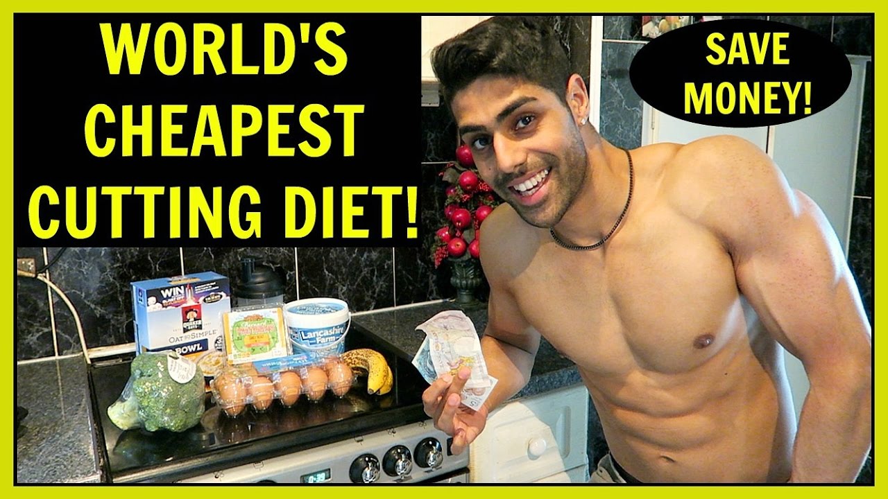 LOW BUDGET SHREDDING DIET PLAN - CHEAP BODYBUILDING FOODS