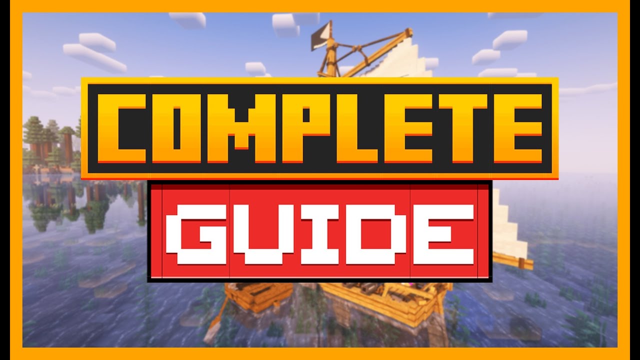 COMPLETE GUIDE TO ALEKI'S NIFTY SHIPS MINECRAFT MOD