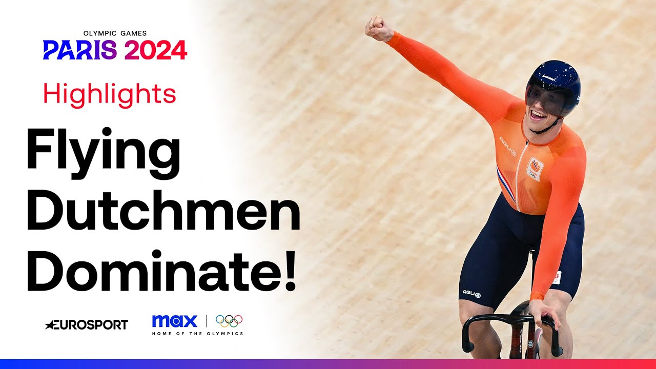 Netherlands SMASH World Record to Take Gold!🥇 Team GB Get Silver 🥈| Men's Team Sprint #Paris2024