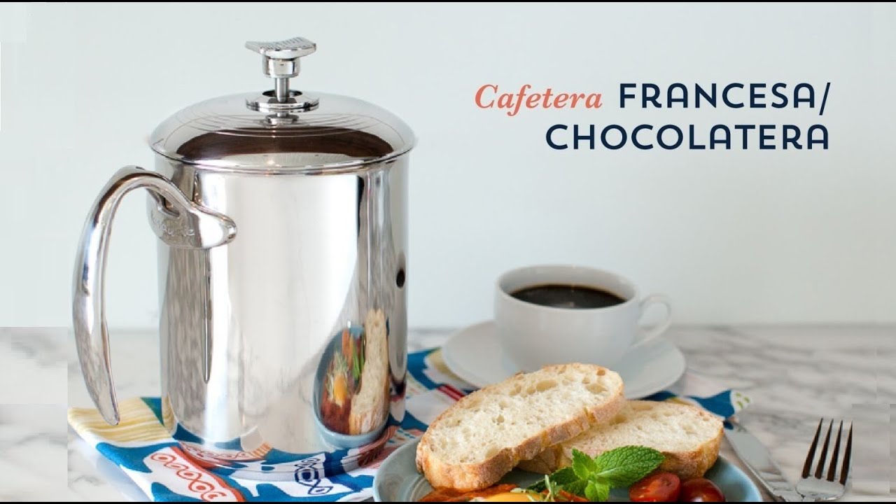 7. Cafetera Francesa Chocolatera