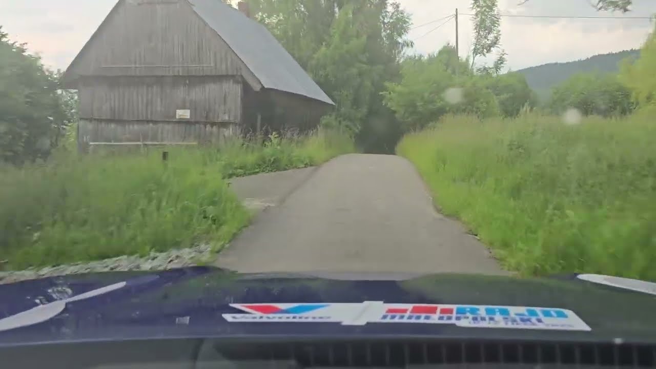 Valvoline Rajd Małopolski 2025 - OS HERN Zawoja / RMF FM Power Stage - on-board