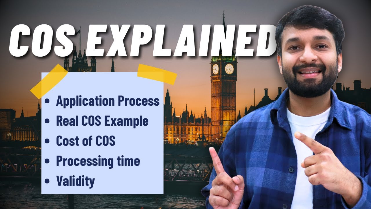 UK Certificate of Sponsorship Explained! COS Application Process in 2025 | Processing Time & Cost 🇬🇧