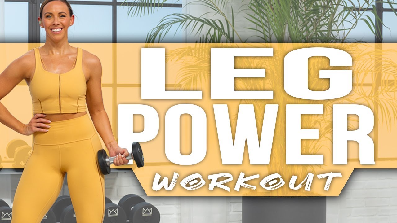 45 Minute Leg POWER Workout | Breakthrough - Day 13