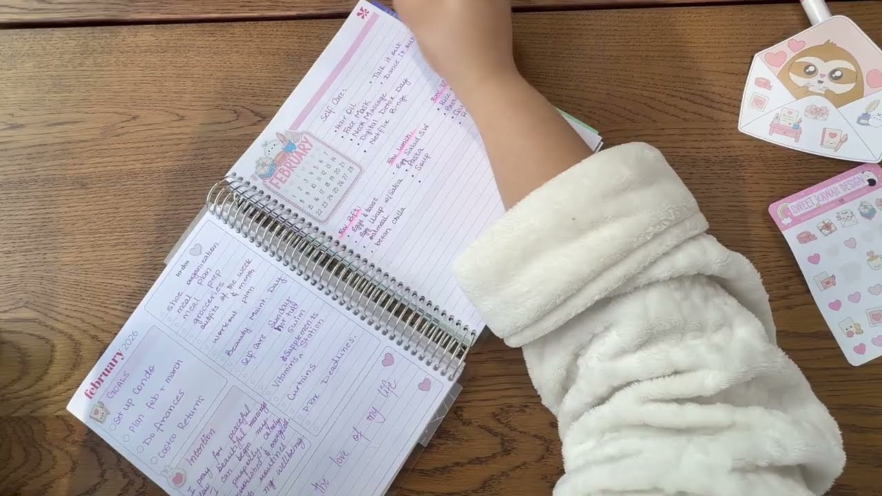 February 2026 Monthly Dashboard Setup | Plan With Me (EC Vertical) ✨