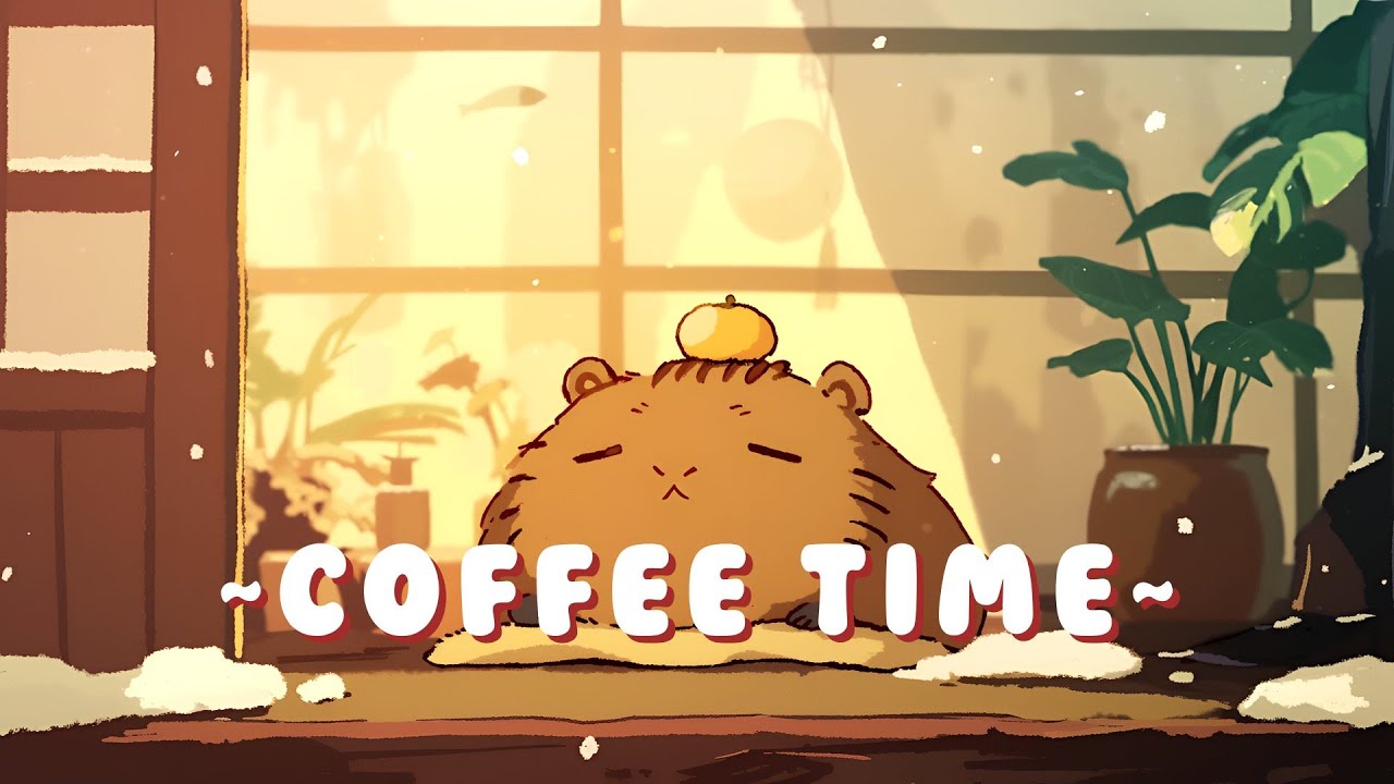 Capybara Beat Station - Study Session Music Mix ~ Cozy Atmosphere ~ 🦫 🎧 ✨