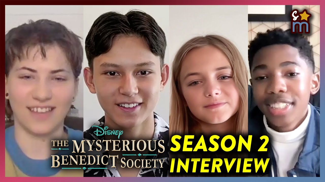 THE MYSTERIOUS BENEDICT SOCIETY Cast Teases Season 2 Adventures | Interview