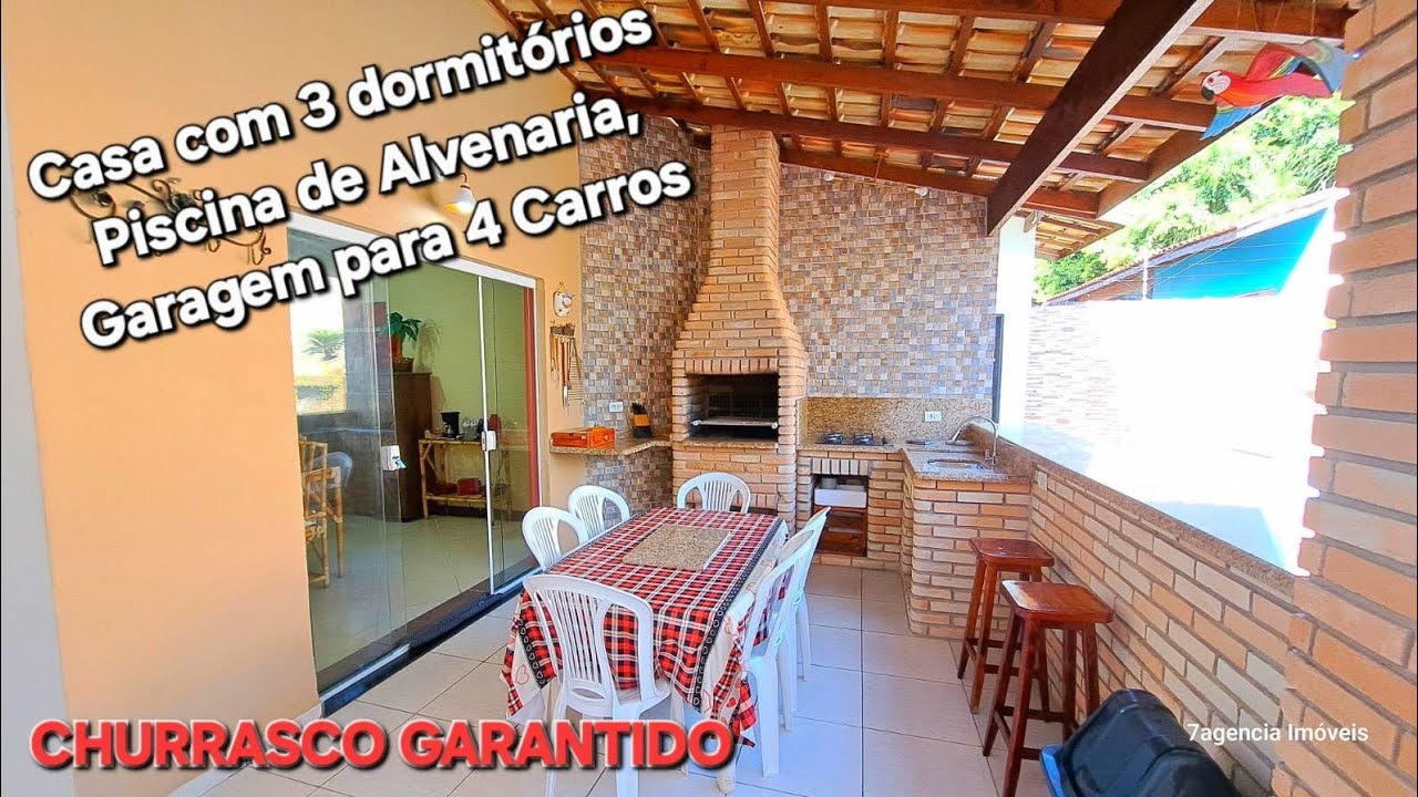 R$ 130.000 DE ENTRADA + saldo Casa dos Sonhos Terreno Inteiro, Piscina Deck a 300m da praia Itanhaem