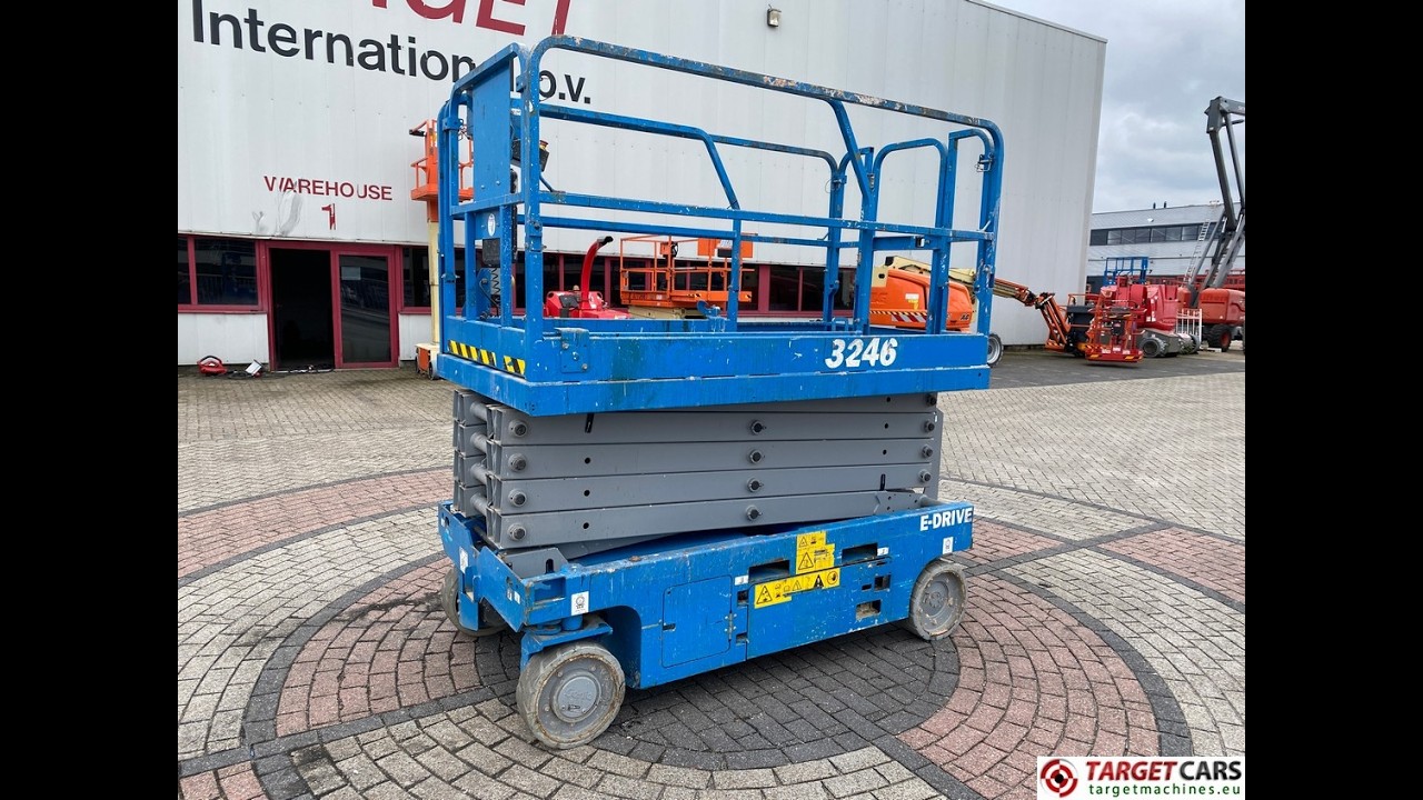 783991 GENIE GS-3246 E-DRIVE ELECTRIC GS3246 SCISSOR WORKLIFT 1160CM 2021 GS46D-21550