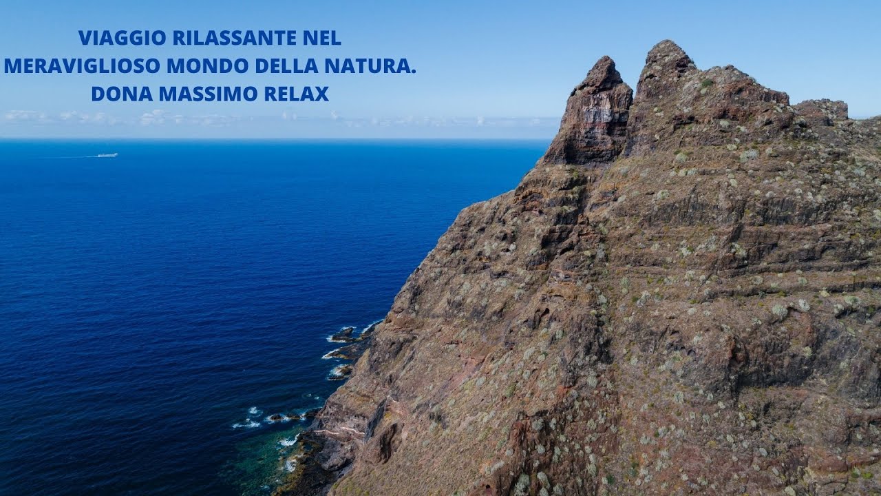 Viaggio rilassante nel meraviglioso mondo della natura. Rilassamento e relax e grande tranquillit&agrave;.