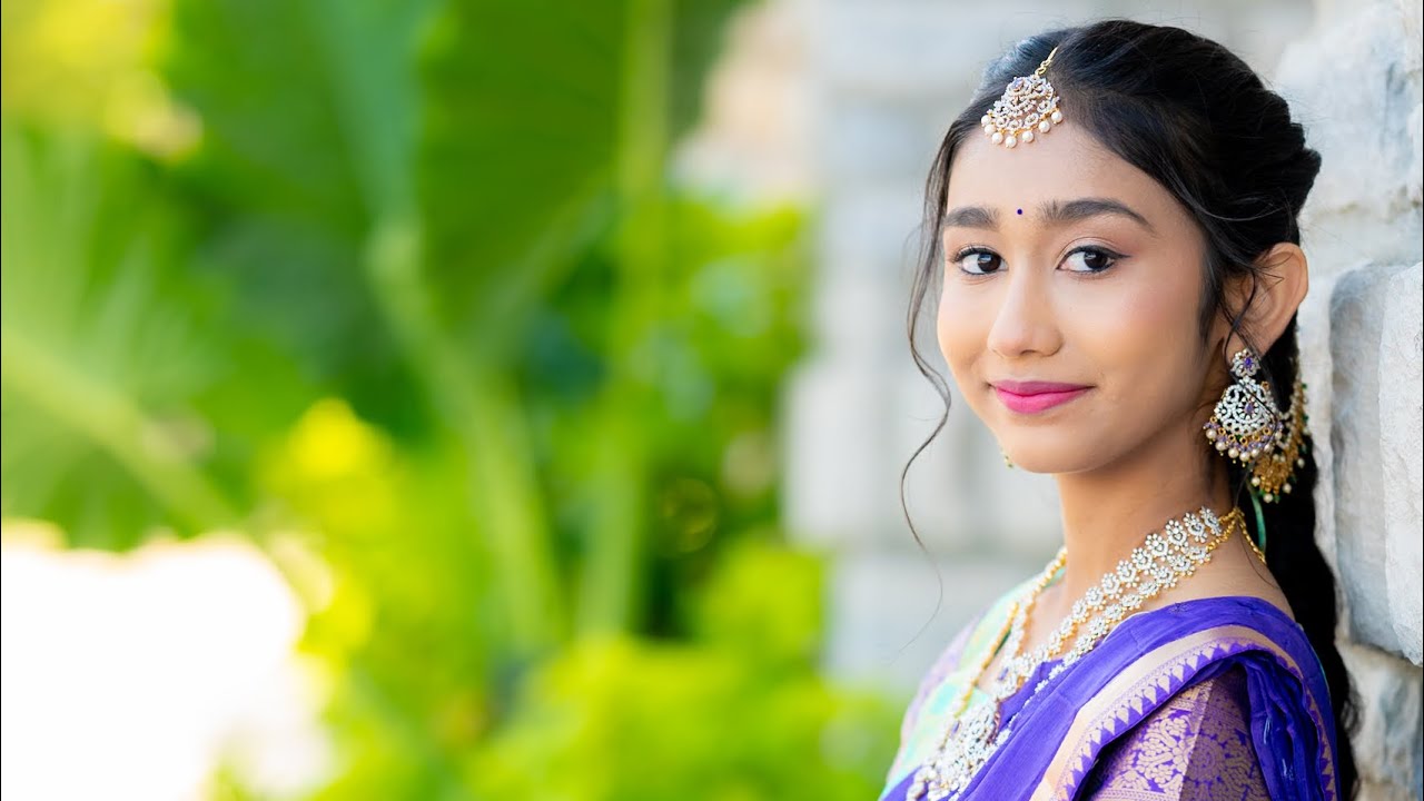 Rhea's Half Saree || Highlights || Columbus || OHIO || 4K || A1 Photography