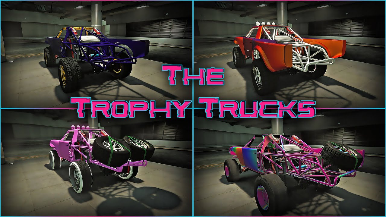 GTA5 Online - Trophy Truck - How To Make Variants Using Car to Car Merge (Special Variant Merges)