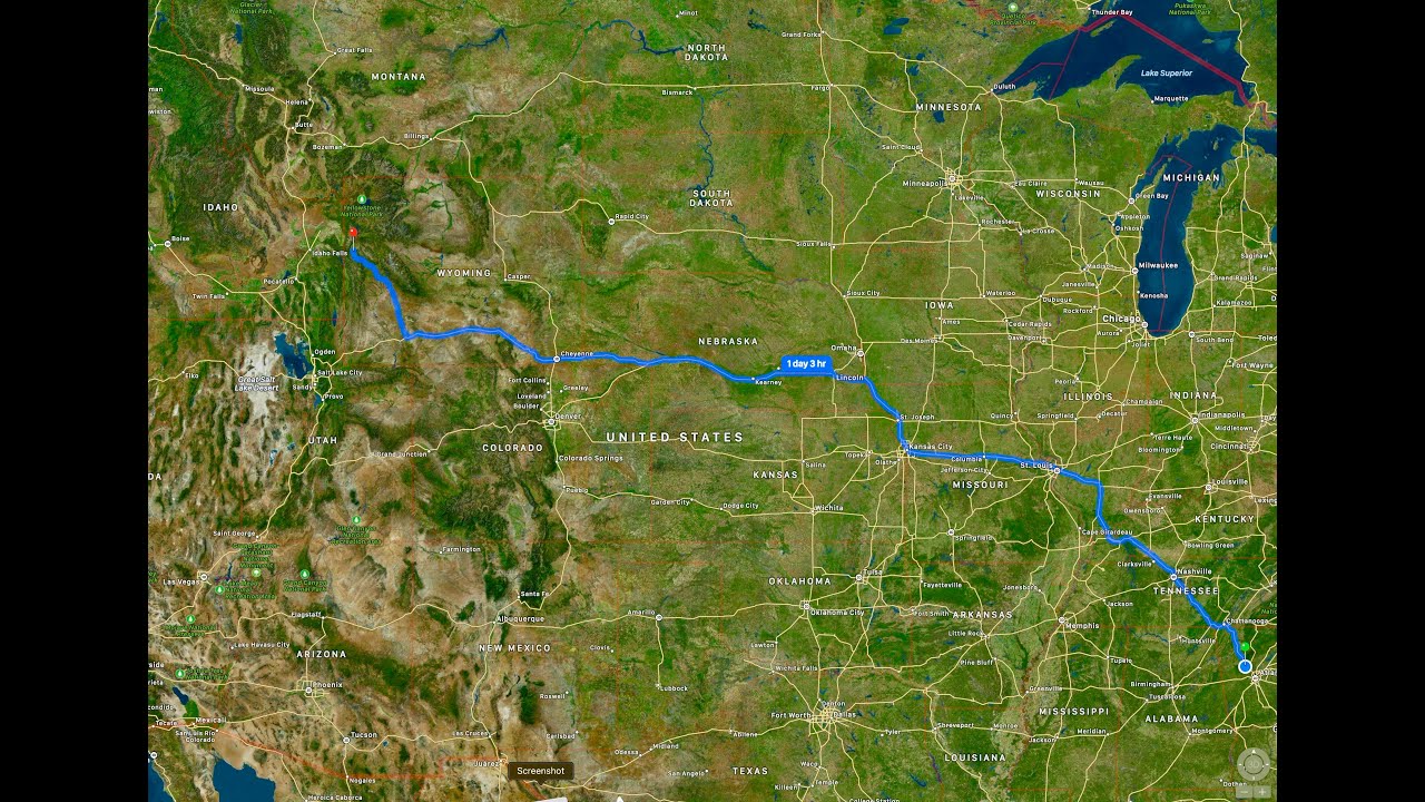 Driving across the country in my Hummer H3T Alpha
