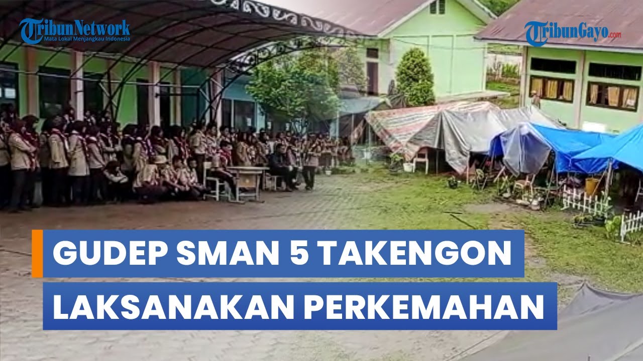 Gudep Pangkalan SMA Negeri 5 Takengon Laksanakan Perkemahan