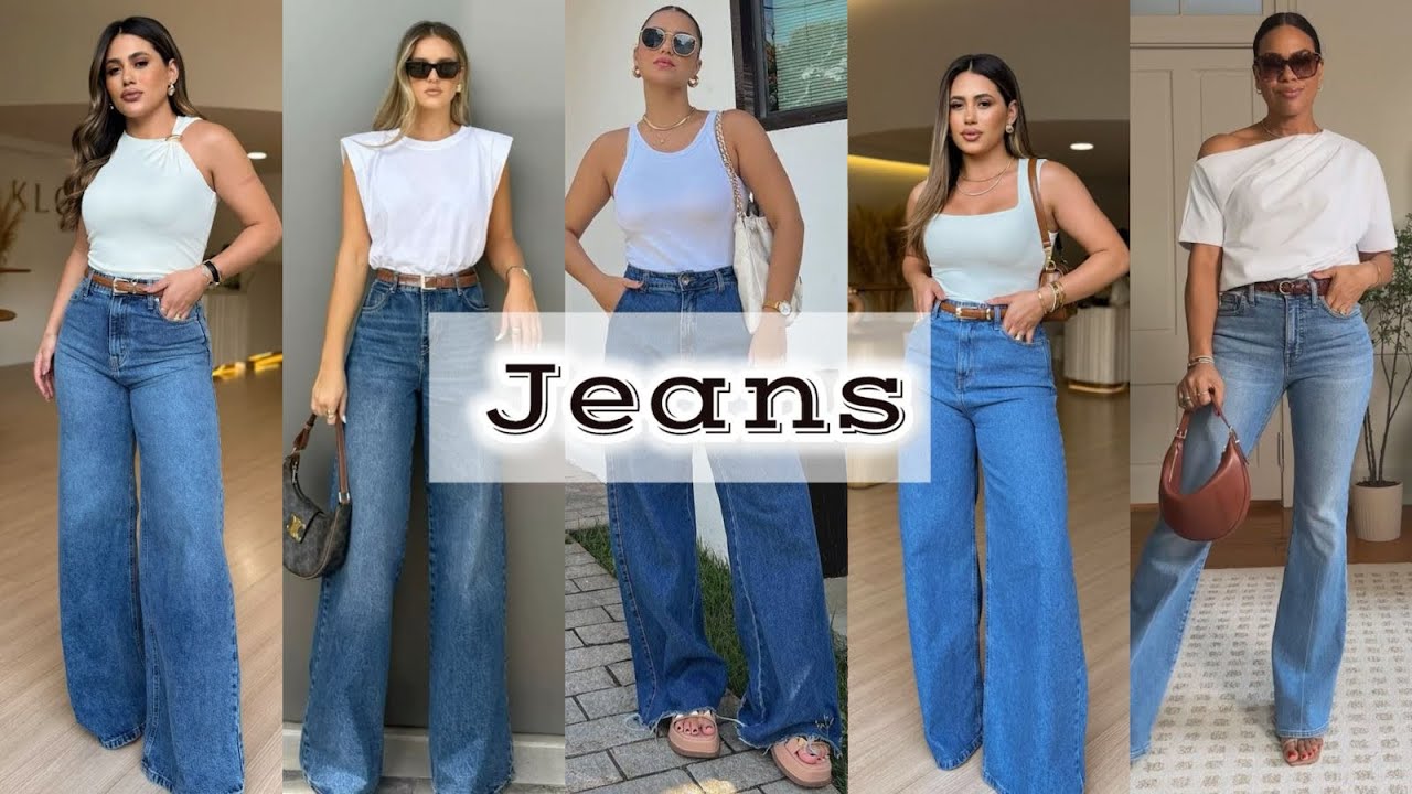 OUTFITS CON JEANS EN TENDENCIA 2026 / JEANS DE MODA 2026 | IDEAS DE OUTFITS MEZCLILLA 