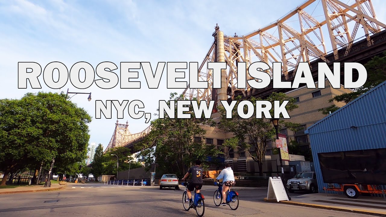 Roosevelt Island, NYC, New York - Driving Tour 4K