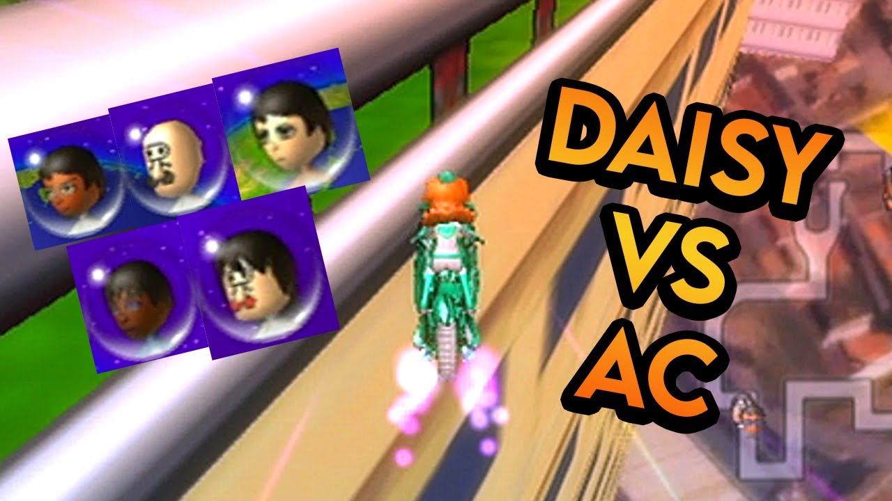 Mario Kart Wii Custom Tracks - WE UNLEASH IT!!! - Daisy vs. Ac - Full War w/ Call