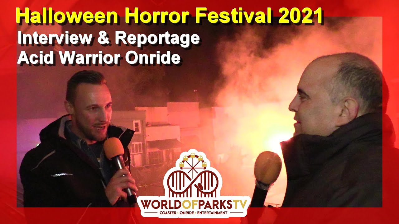Halloween Horror Festival mit Manuel Prossotowicz - Movie Park Halloween Horror Fest 2021 Reportage