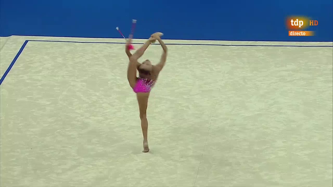 Arina Averina (RUS). AA Mazas. Pesaro 2017
