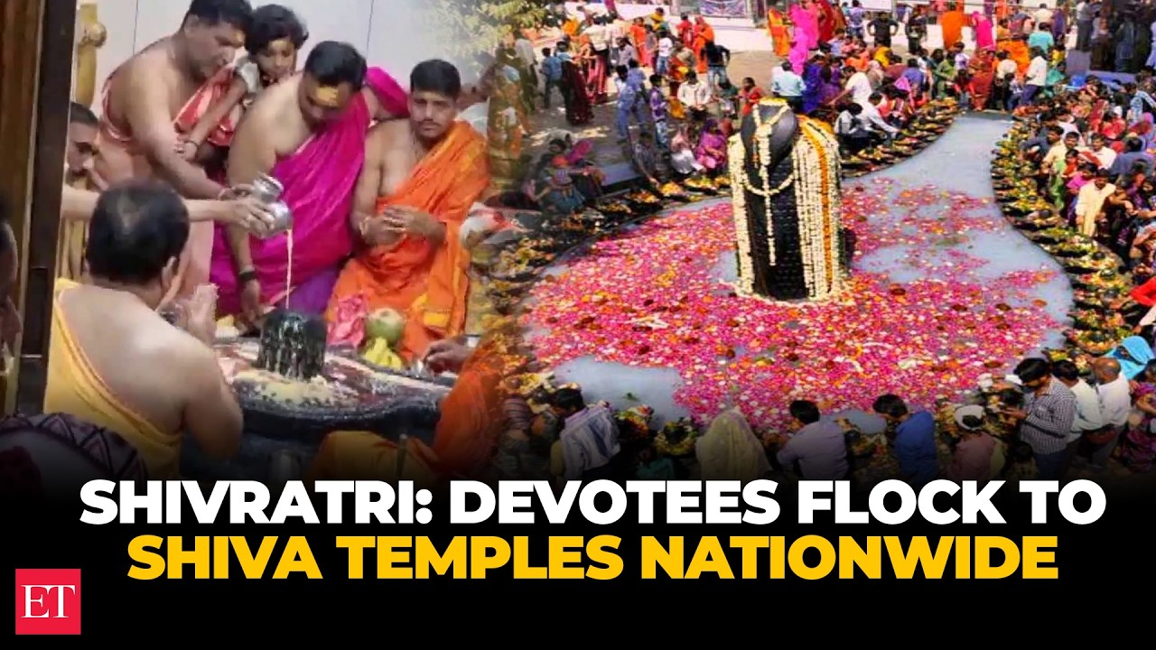 Maha Shivratri 2026: Devotees offer prayers at Lord Shiva's temples across the country