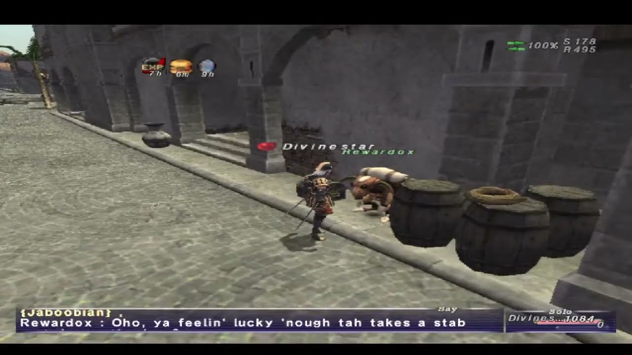 Playing Final Fantasy 11 Online (Retail) Dalies, Armour Quests. TSA Add On Missions. Video 83