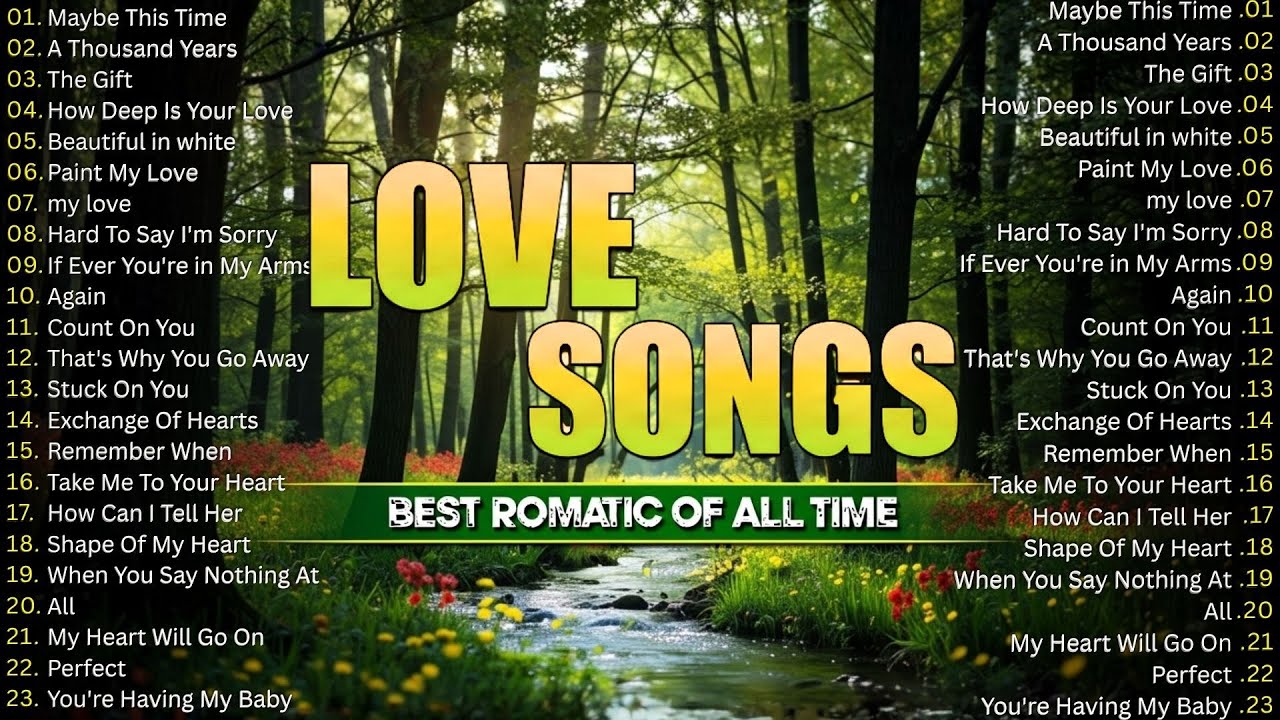 Love Songs 80s 90s • Oldies But Goodies: 💕 Best Romantic Love Songs Of All Time