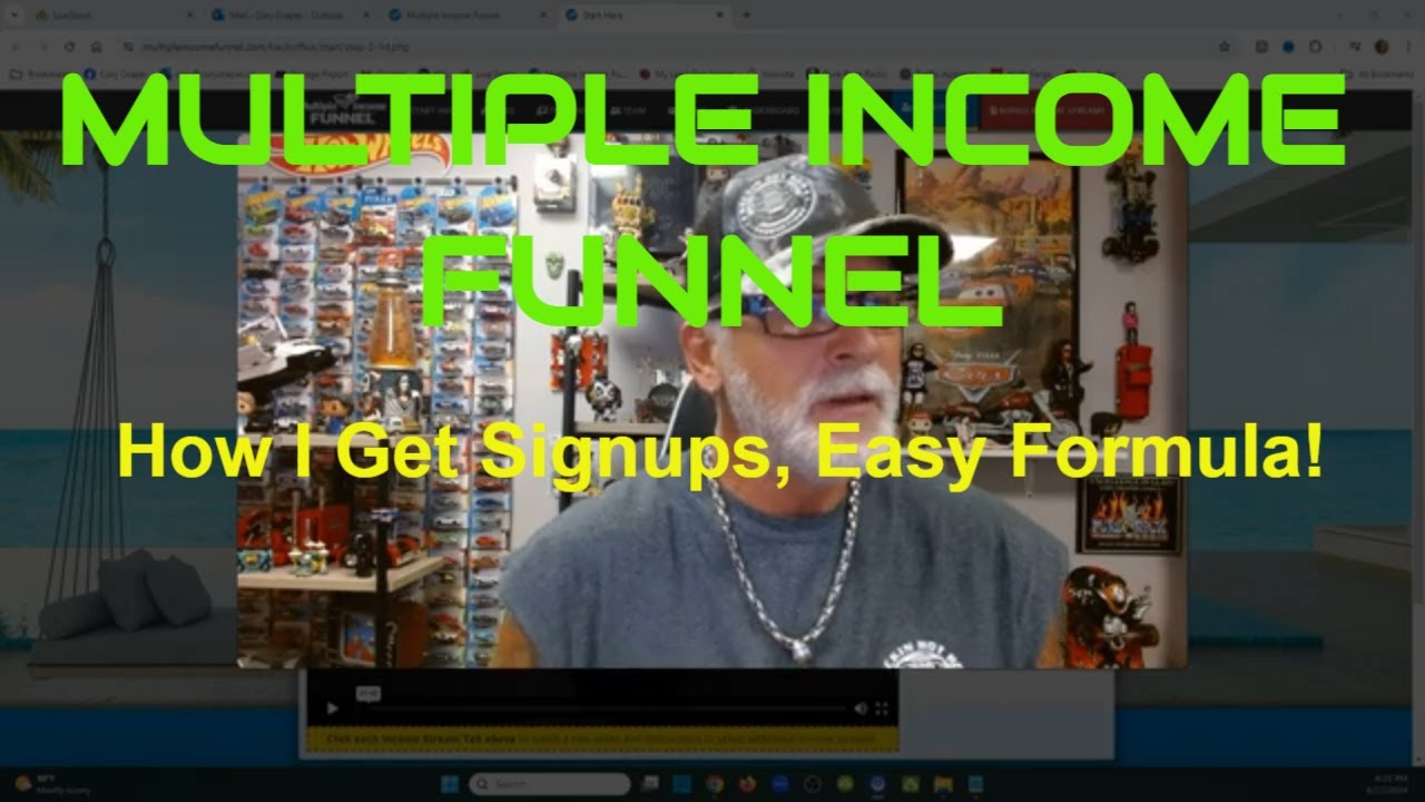 MULTIPLE INCOME FUNNEL: How I Get Signups, Simple Easy Formula