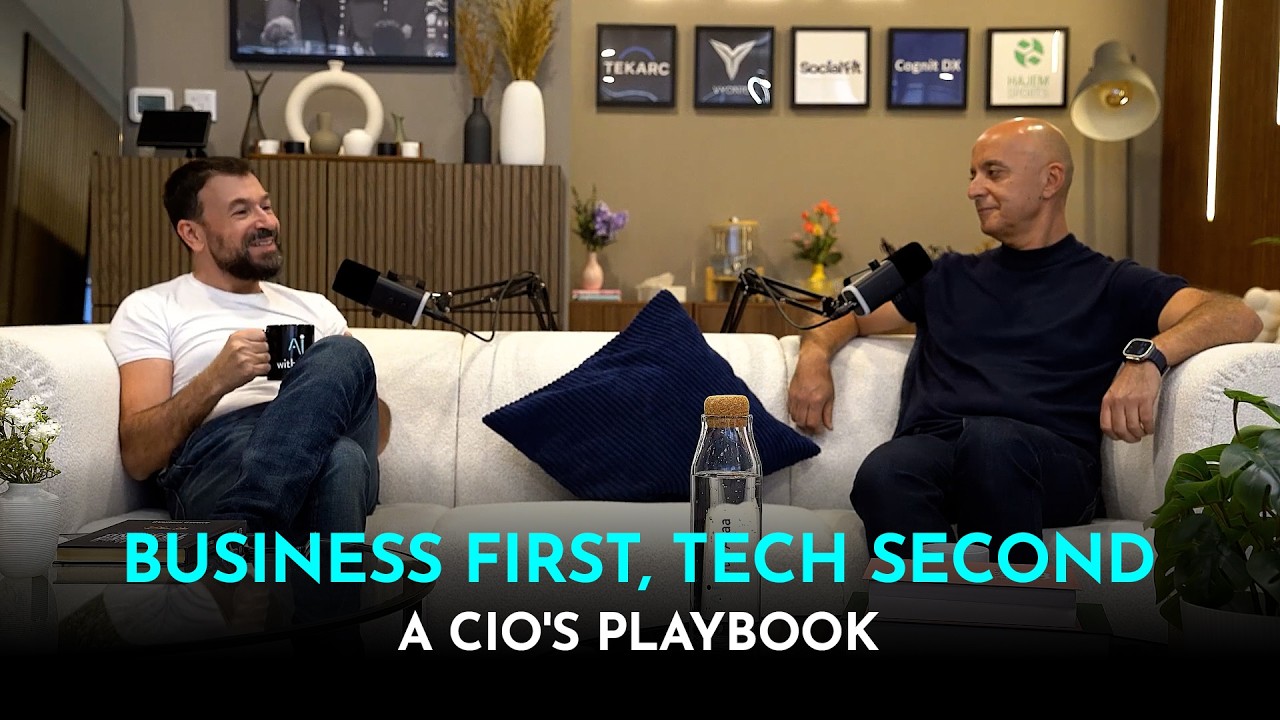 AI Won&rsquo;t Take Your Job &mdash; A CIO&rsquo;s Sober Take | Dr. Ahmad Mourad | AI With Alaa Podcast | Ep. 12