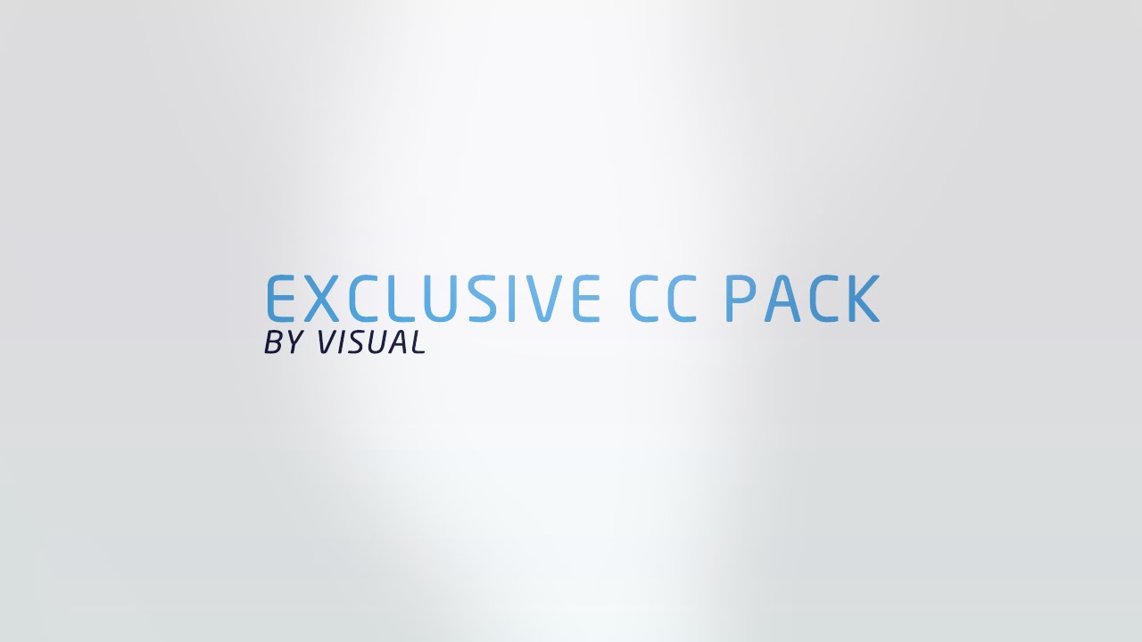 Visual's Exclusive CC Pack! (FREE)