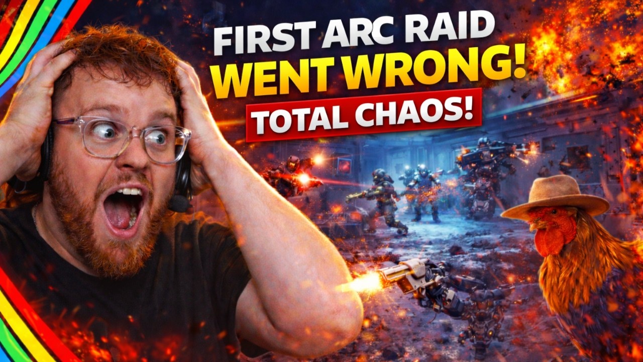 The Most CHAOTIC 1st raid in ARC Raiders HISTORY!