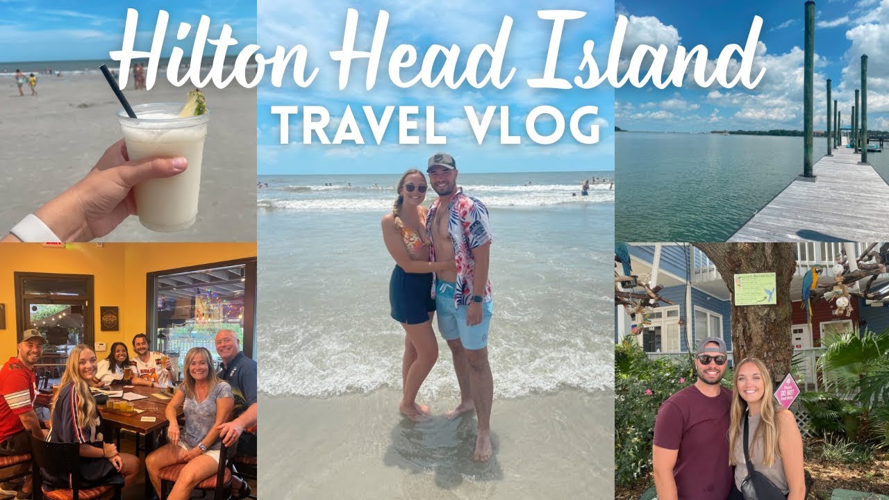 HILTON HEAD ISLAND: TRAVEL VLOG | the beach, harbour town, biking, brewery tasting, and golfing