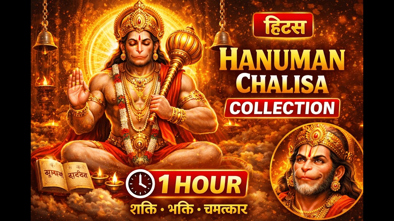 Live Hanuman Chalisa | 108 Times Hanuman Chalisa | Powerful Hanuman Bhajan Live 🙏 #live #hanuman