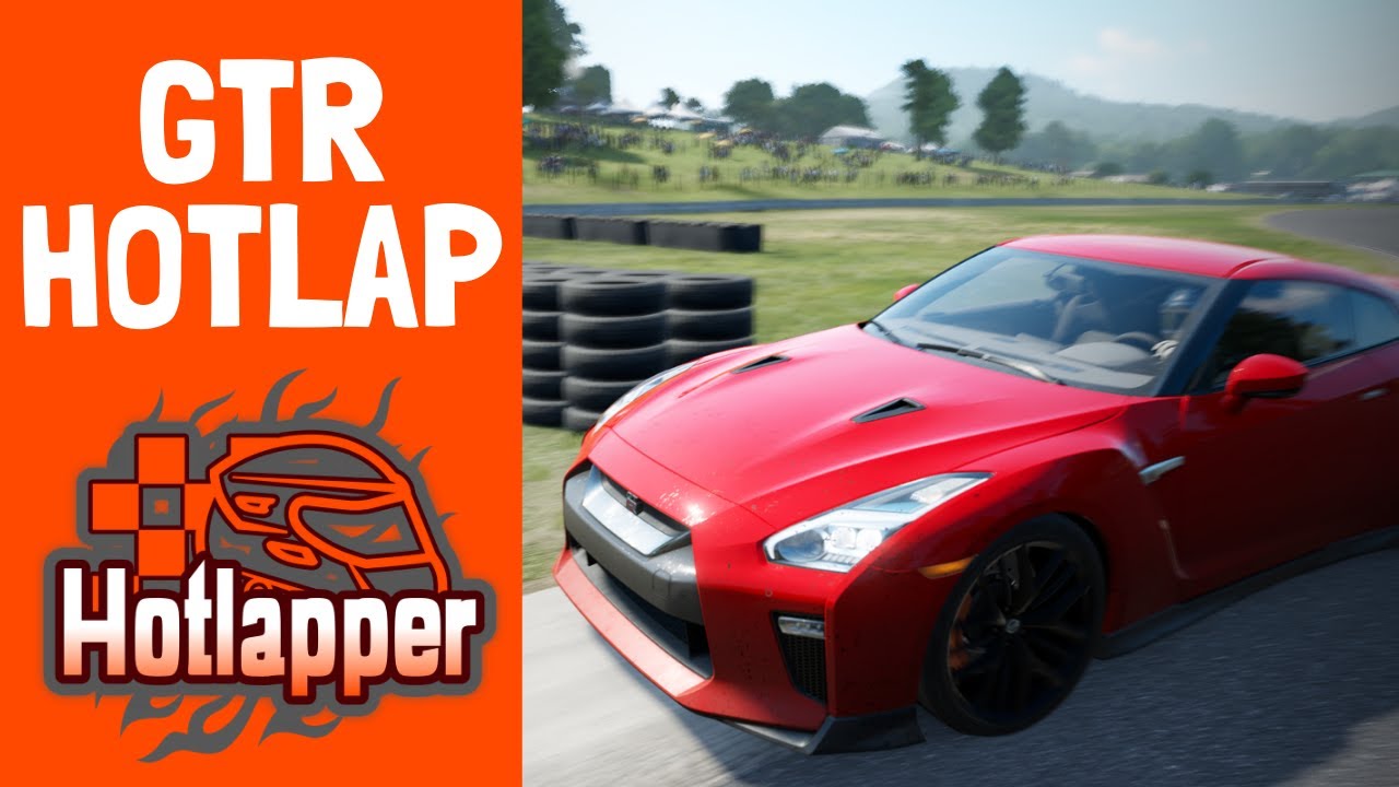 How Fast Is The Nissan GTR Hot-Lap Around Limerock Raceway - Hotlapper - Forza Motorsport 7