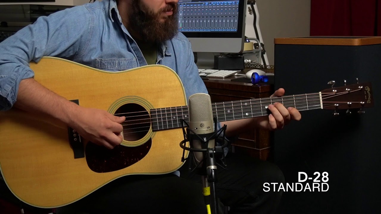 Martin Dreadnought Sonic Documentation : D18, D28, HD28, D35,
