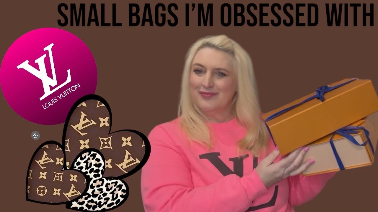 2 NEW, SMALL LV HANDBAGS I'M OBSESSED WITH!! REVERSE MONOGRAM IVY BAG & LIV POCHETTE IN AZUR!!!