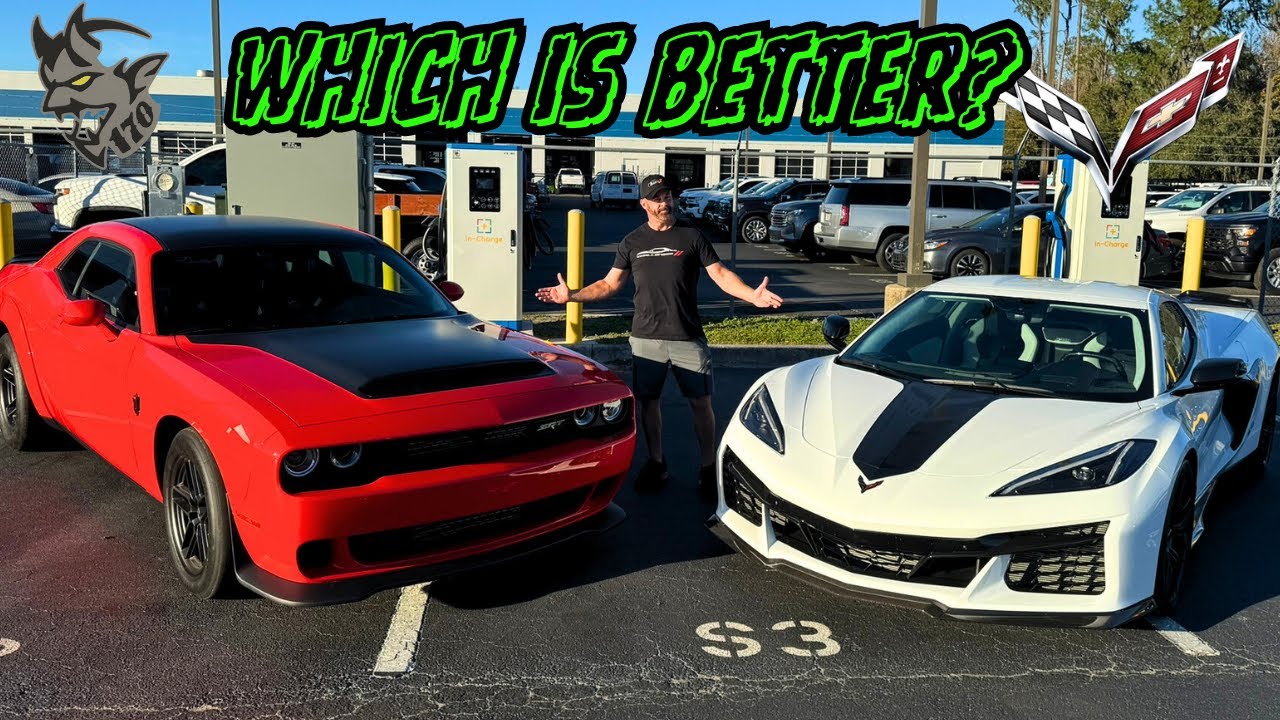 Demon 170 vs C8 Z06.. Ultimate Muscle vs Mid-Engine Monster