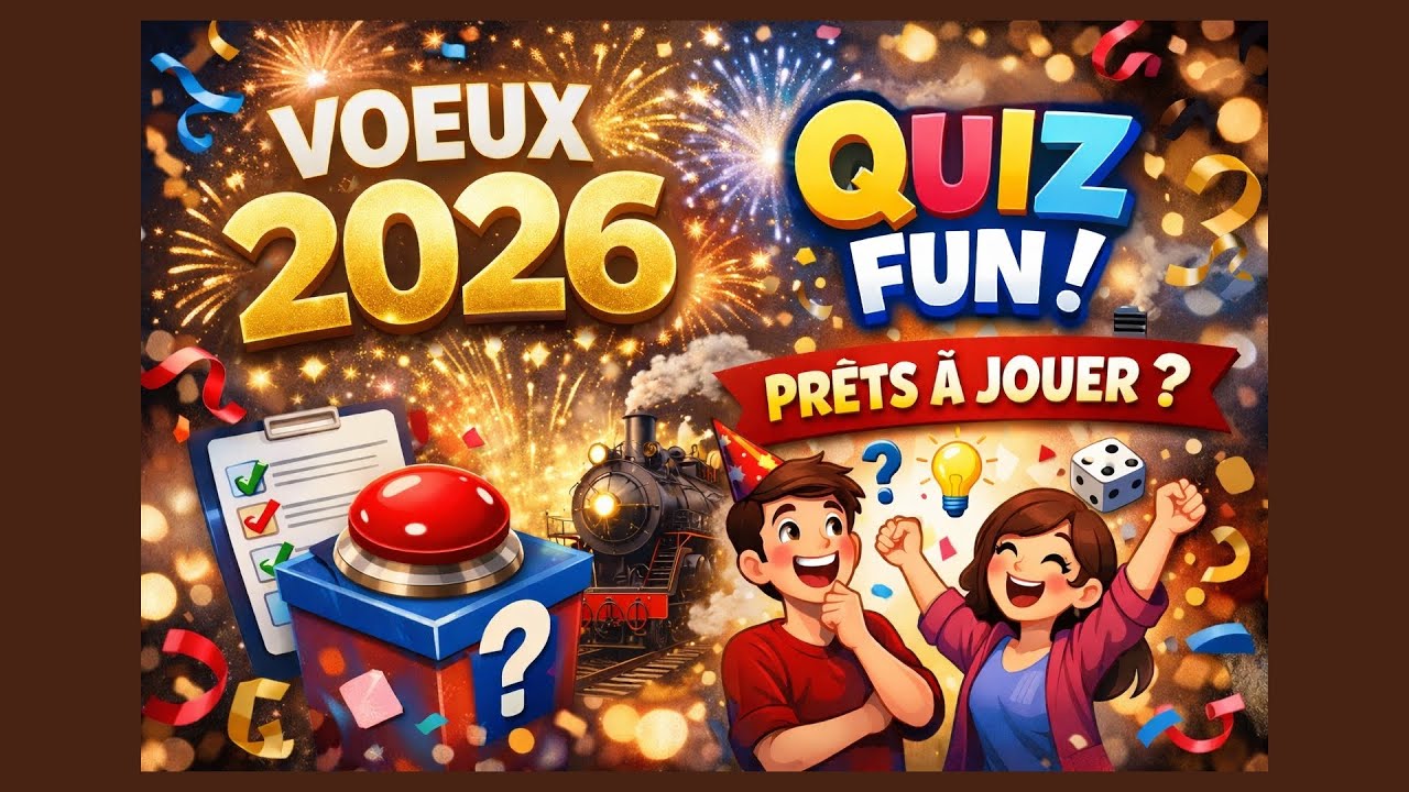 Vœux 2026 + QUIZ N°1 "Clins d'oeil Ciné/TV/BD"