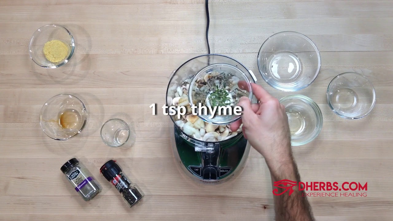 Raw Mashed Potatoes with Mushroom Gravy | Dherbs