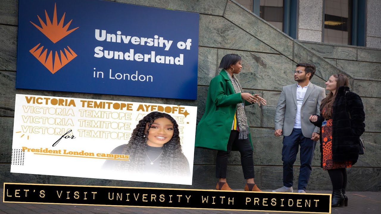 Mare University ka Official Tour | University Of Sunderland London Campus